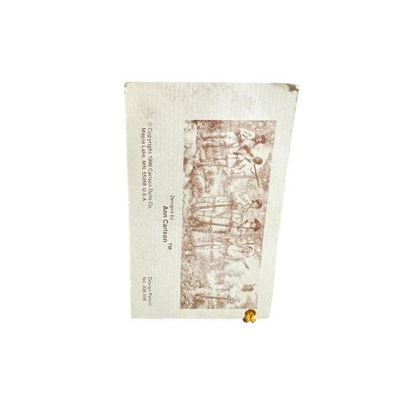 Vtg Carlson Dolls “SACAJAWEA With CHILD” Signed By Artist “Ann Carson” Eyes Move - Picture 5 of 7